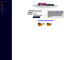 stnweb.cas.org screenshot