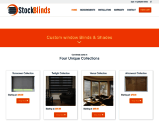 stockblinds.com screenshot