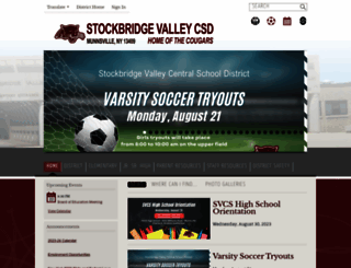 stockbridgevalley.org screenshot