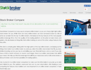 stockbrokercompare.com screenshot