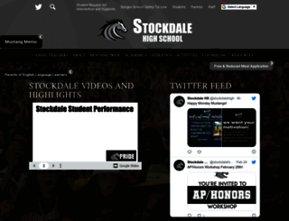 stockdale.kernhigh.org screenshot