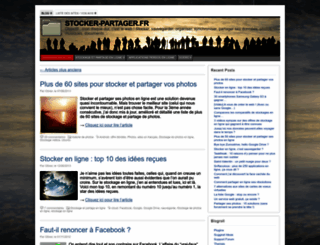 stocker-partager.fr screenshot
