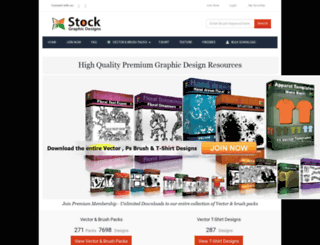 stockgraphicdesigns.com screenshot
