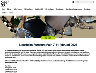 stockholmfurniturefair.com screenshot