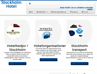 stockholmhotel.se screenshot