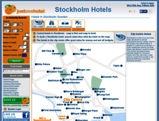 stockholmhotels.co.uk screenshot