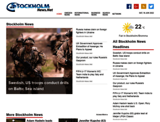 stockholmnews.net screenshot