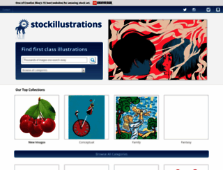 stockillustrations.com screenshot