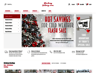 stockingfactory.com screenshot
