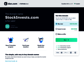 stockinvests.com screenshot