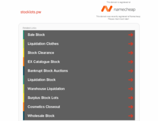 stocklots.pw screenshot