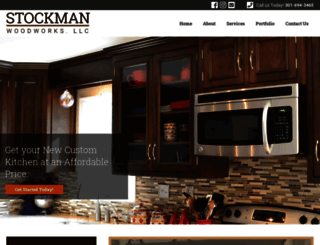 stockmanwoodworks.com screenshot