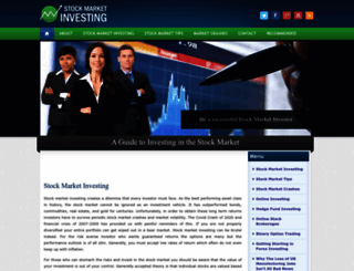 stockmarketinvesting.com screenshot