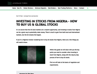 stockmarketnigeria.com screenshot