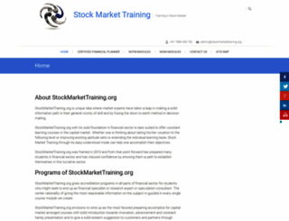 stockmarkettraining.org screenshot
