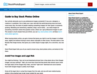 stockphotoexpert.com screenshot