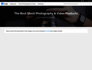 stockphotography.knoji.com screenshot