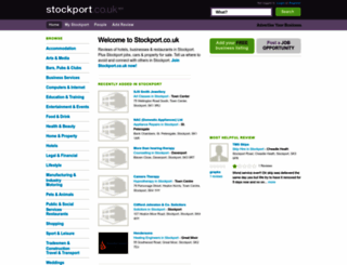 stockport.co.uk screenshot