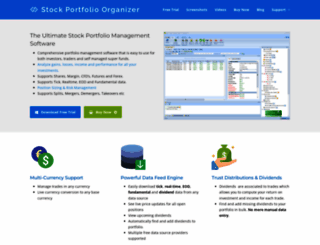 stockportfolioorganizer.com screenshot