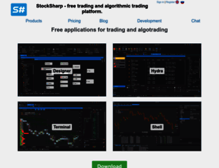 stocksharp.com screenshot