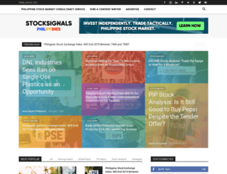 stocksignals.ph screenshot