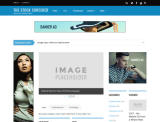 stocksorcerer.com screenshot