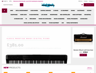 stocksounds.co.uk screenshot