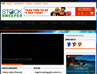stocksweeper.com screenshot