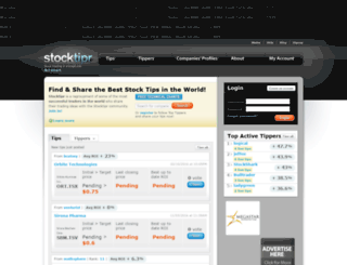 stocktipr.com screenshot