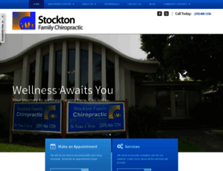 stocktonfamilychiropractic.com screenshot