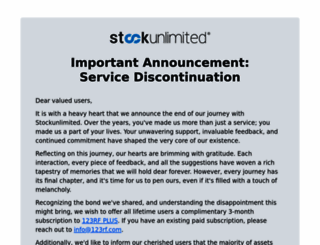 stockunlimited.com screenshot