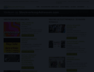 stockverkoopadressen.com screenshot