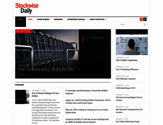 stockwisedaily.com screenshot