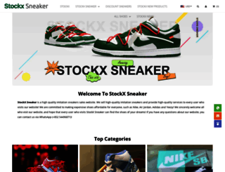 stockxsneaker.com screenshot
