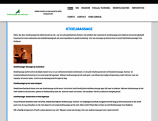 stoelmassagevoorbedrijven.nl screenshot