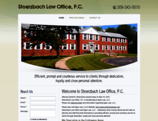 stoerzbachlawoffice.com screenshot