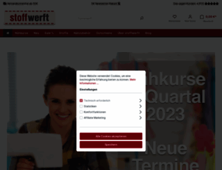 stoffwerft.com screenshot