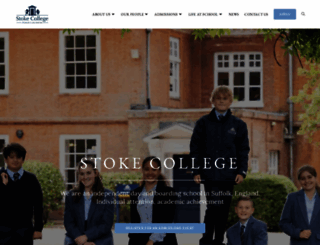 stokecollege.co.uk screenshot