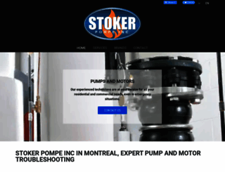 stokerpompe.ca screenshot