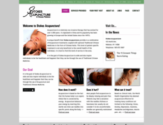 stokesacupuncture.com screenshot