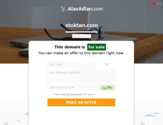 stoktan.com screenshot