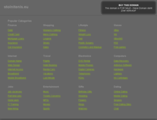 stolnitenis.eu screenshot
