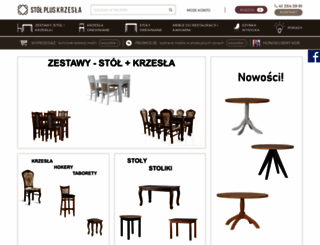 stolpluskrzesla.pl screenshot