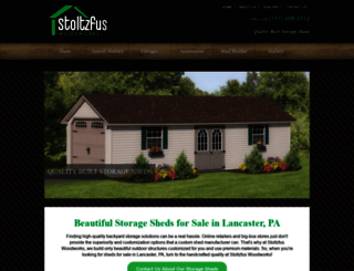 stoltzfuswoodworks.com screenshot