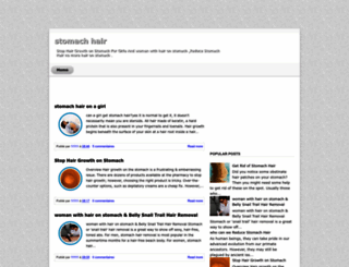 stomachhair.blogspot.com screenshot