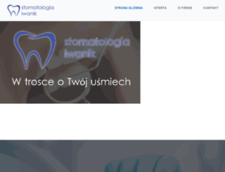 stomatologia-iwanik.pl screenshot