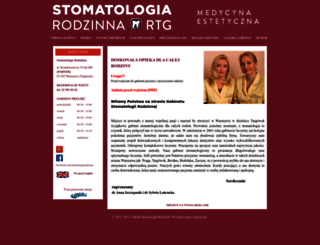 stomatologiarodzinna.pl screenshot