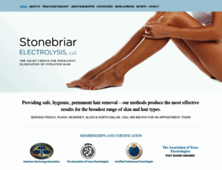 stonebriarelectrolysis.com screenshot
