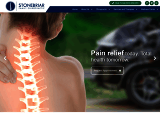 stonebriarfamilychiropractic.com screenshot