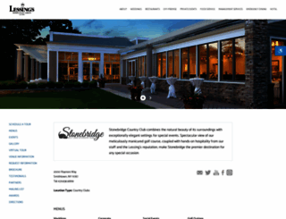 stonebridge-country-club.com screenshot